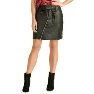 Rachel Rachel Roy Faux Leather Mini Skirt